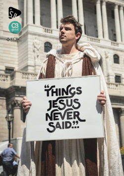 You are currently viewing “Follow Me & Never Doubt”  | THINGS JESUS NEVER SAID